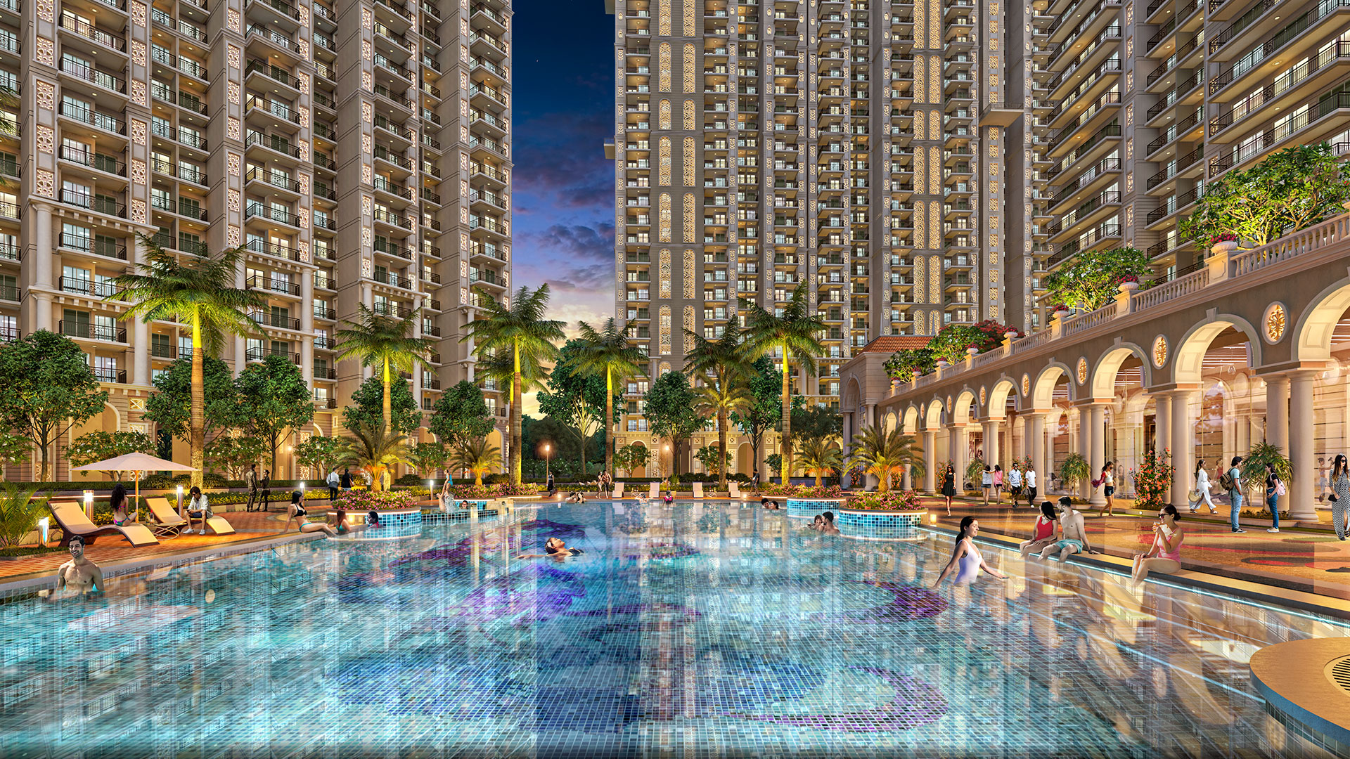 Prateek Grand Begonia 2 & 3 & 4 BHK Siddharth Vihar Ghaziabad - Prateek Group gallery image 3 | Skyline Realty
